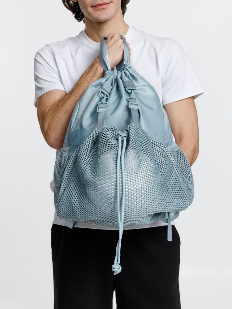 Спортивный рюкзак Verkko, серо-голубой — изображение 13