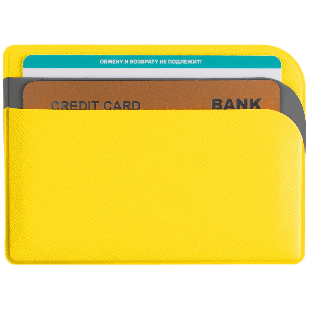 Чехол для карточек Dual, желтый — изображение 5