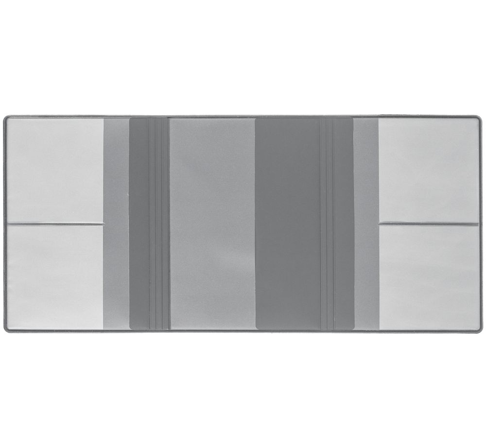 Обложка для автодокументов Dorset, серая — изображение 4