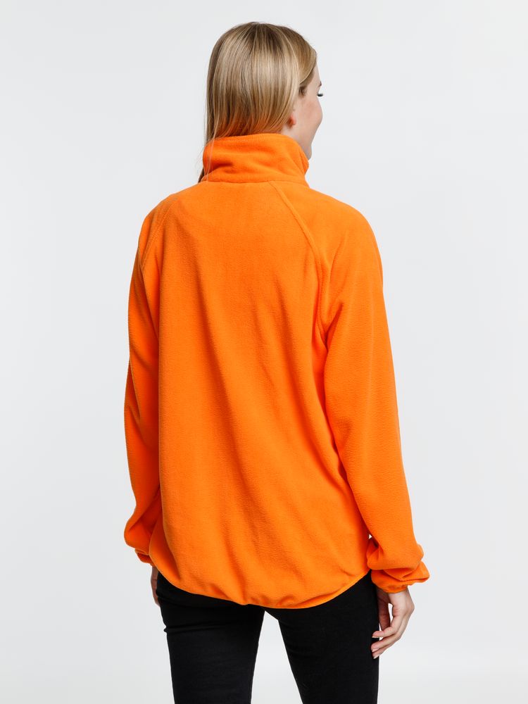 Куртка флисовая унисекс Fliska, оранжевая — изображение 14