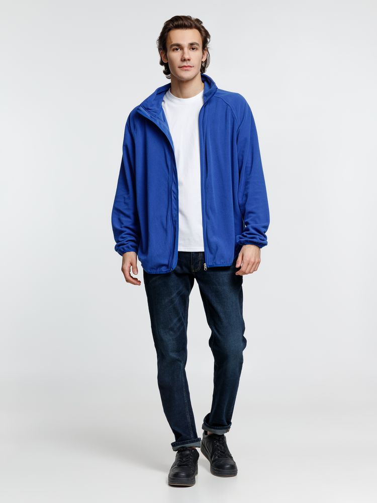 Куртка флисовая унисекс Fliska, ярко-синяя — изображение 11