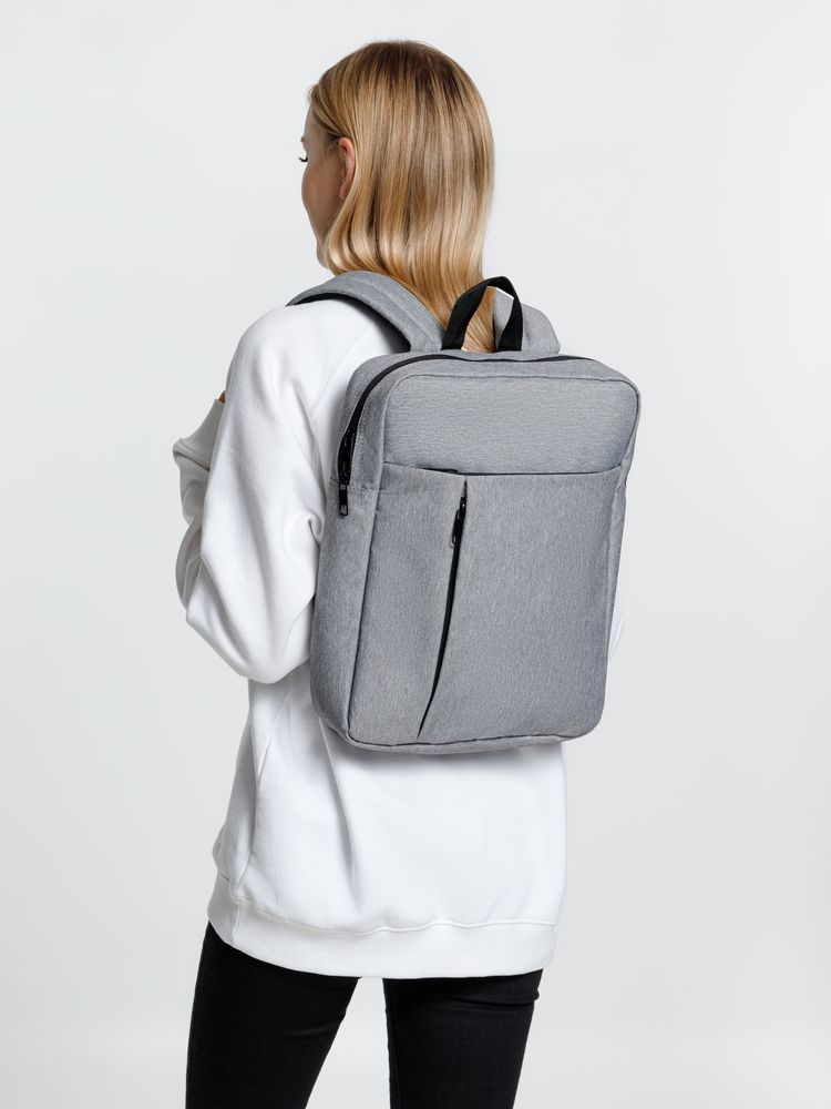 Рюкзак для ноутбука Oneworld, серый — изображение 10