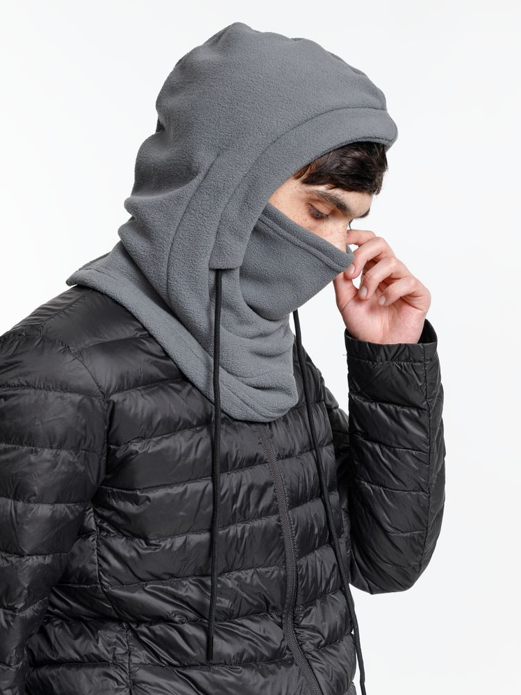 Балаклава-капюшон Nesse, серая — изображение 7