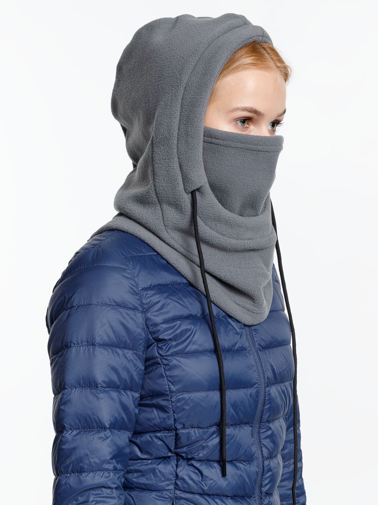 Балаклава-капюшон Nesse, серая — изображение 10