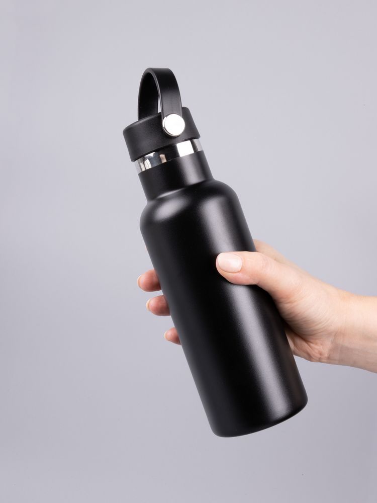 Термобутылка Bidon, черная — изображение 10
