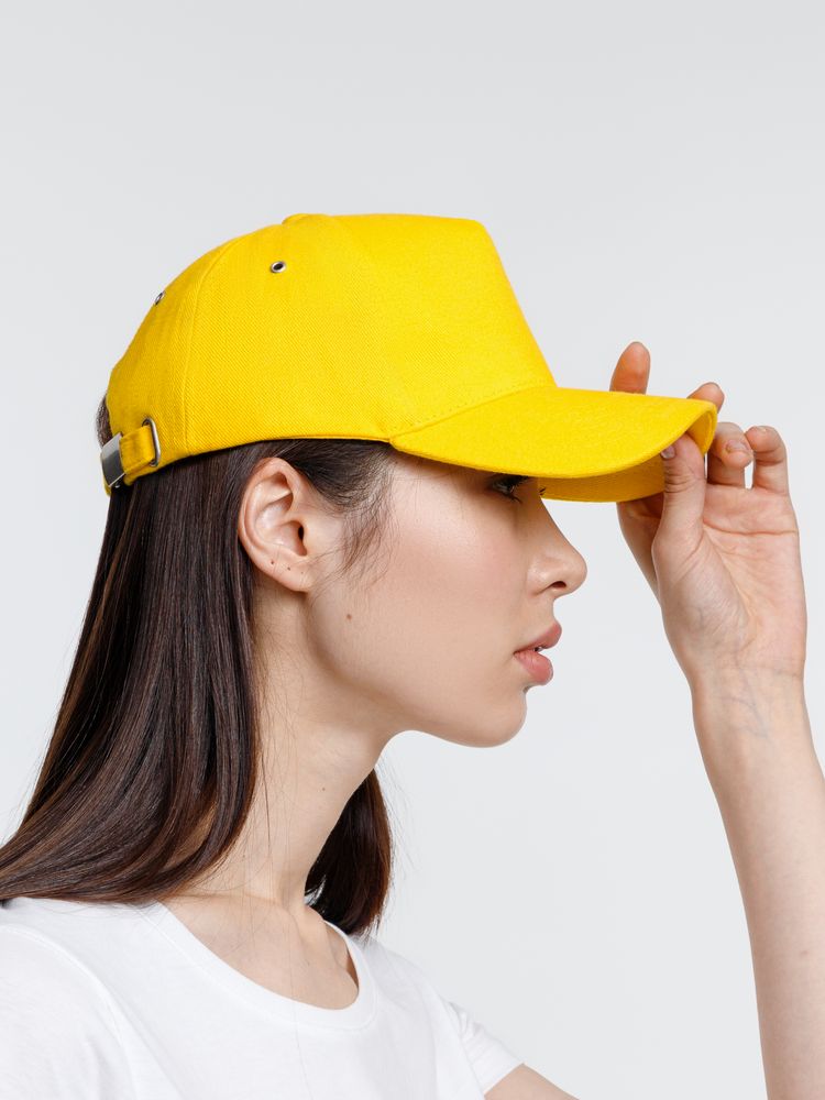 Бейсболка Standard, желтая — изображение 7