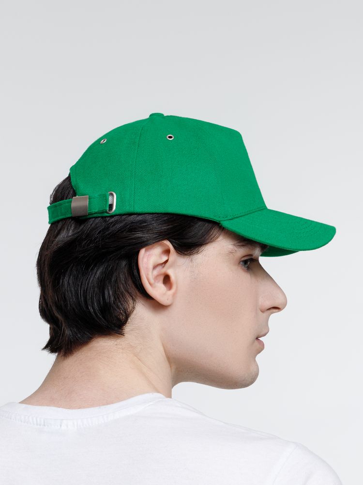 Бейсболка Standard, зеленая — изображение 7