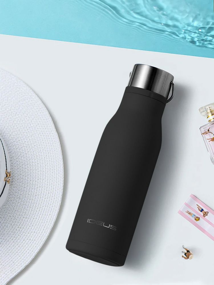 Термобутылка Tabenodo, черная — изображение 6