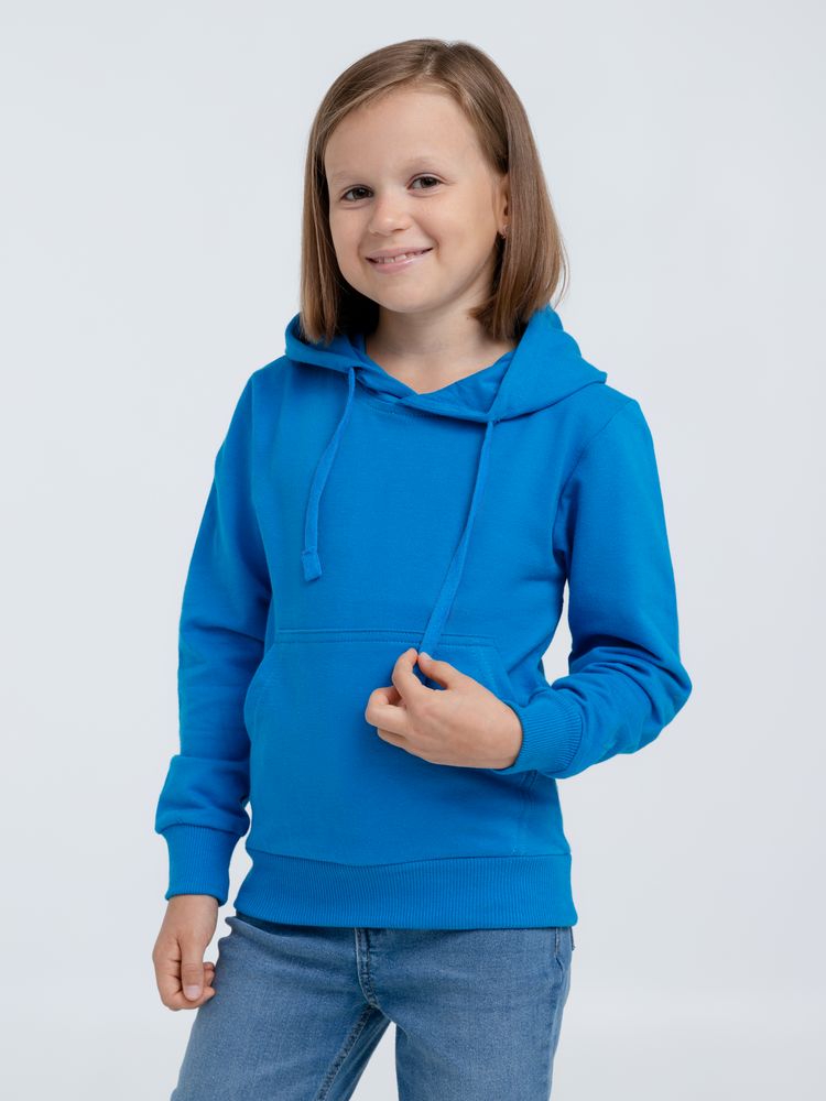 Худи детское Kirenga Kids 2.0, бирюзовое — изображение 4