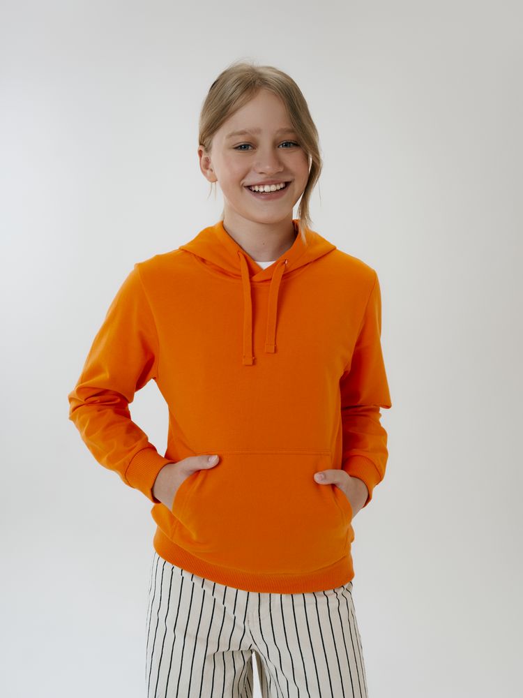 Худи детское Kirenga Kids 2.0, оранжевое — изображение 4