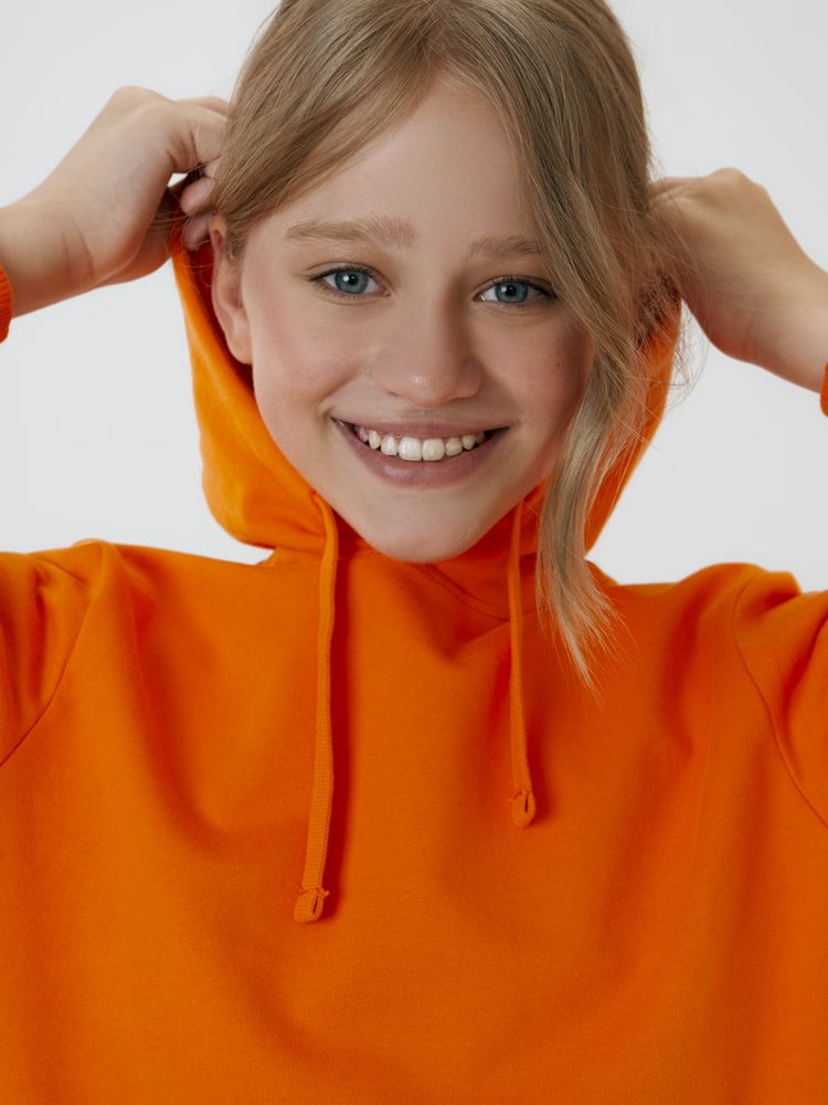 Худи детское Kirenga Kids 2.0, оранжевое — изображение 6