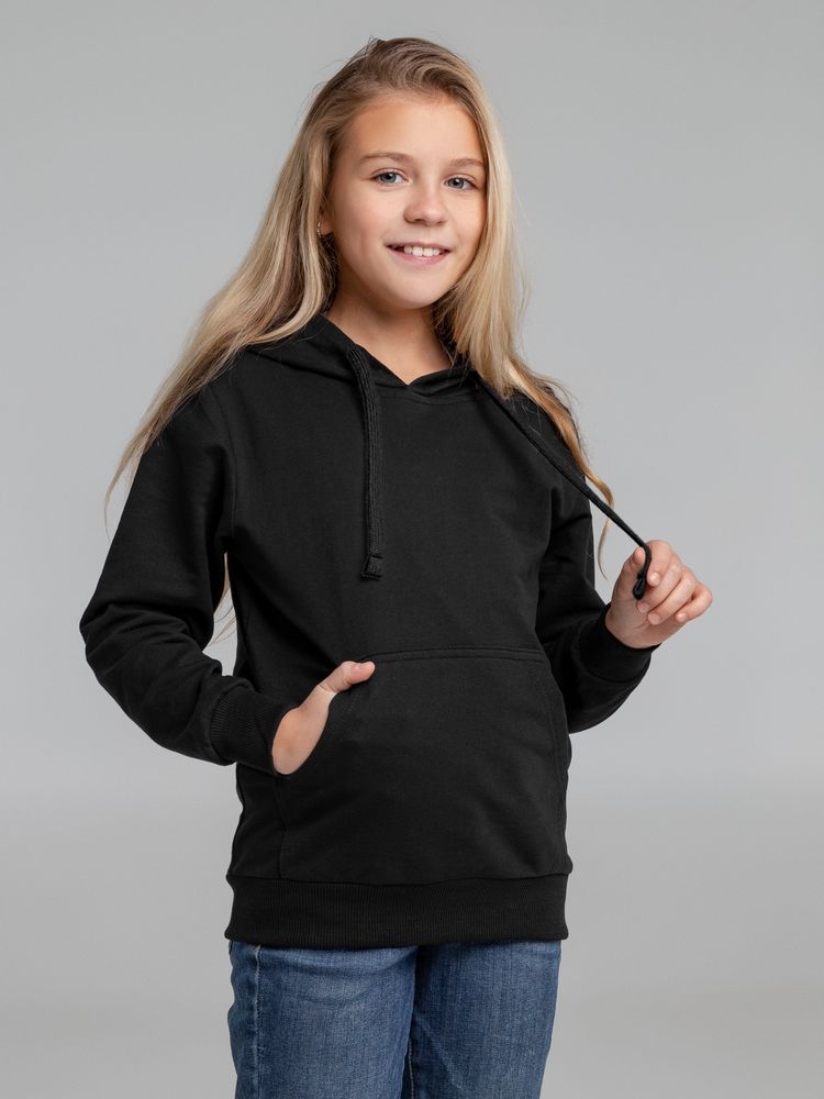Худи детское Kirenga Kids 2.0, черное — изображение 8