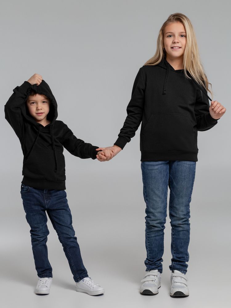 Худи детское Kirenga Kids 2.0, черное — изображение 11