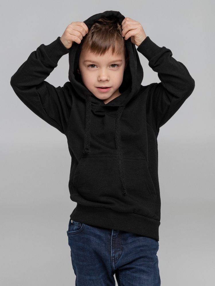 Худи детское Kirenga Kids 2.0, черное — изображение 6