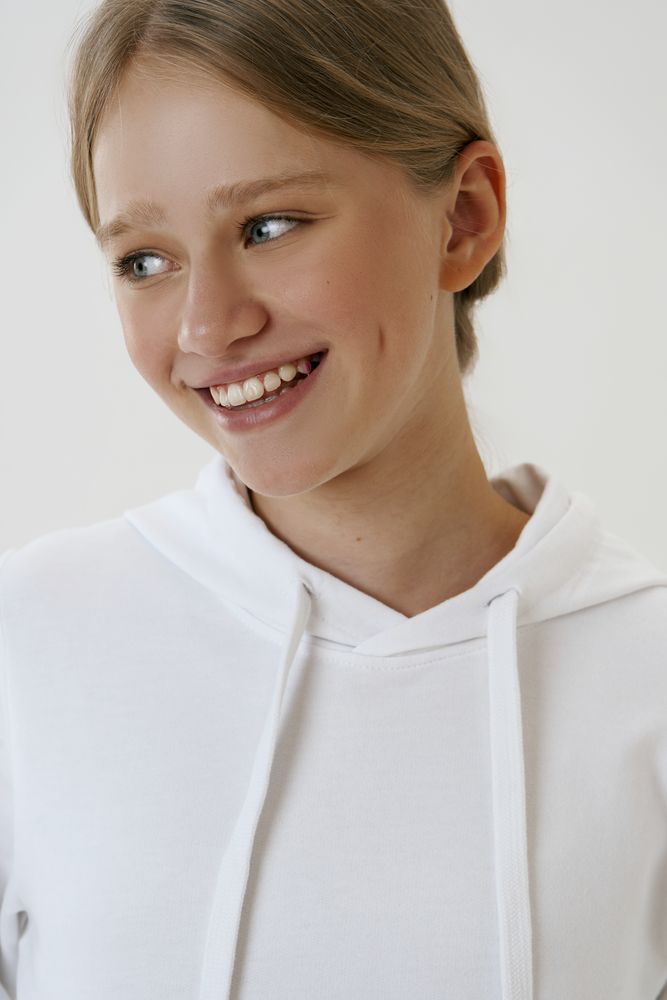 Худи детское Kirenga Kids 2.0, белое — изображение 9