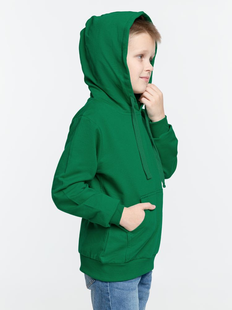 Худи детское Kirenga Kids 2.0, зеленое — изображение 8