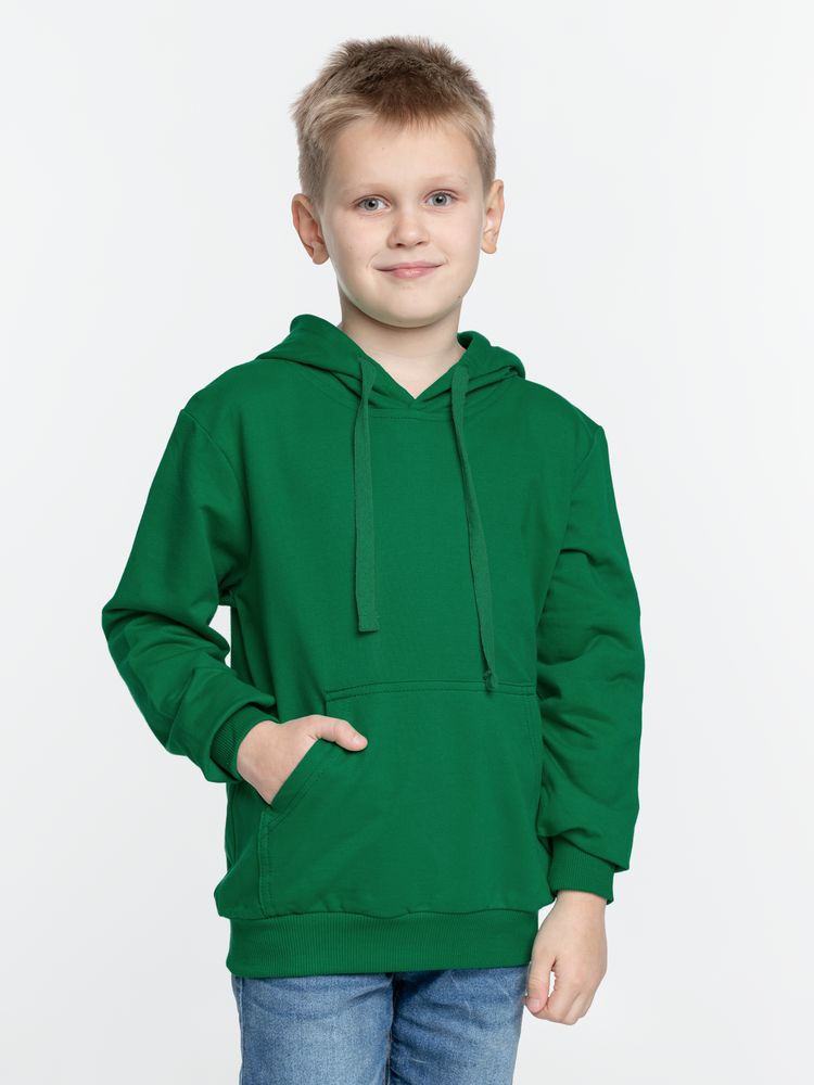 Худи детское Kirenga Kids 2.0, зеленое — изображение 7