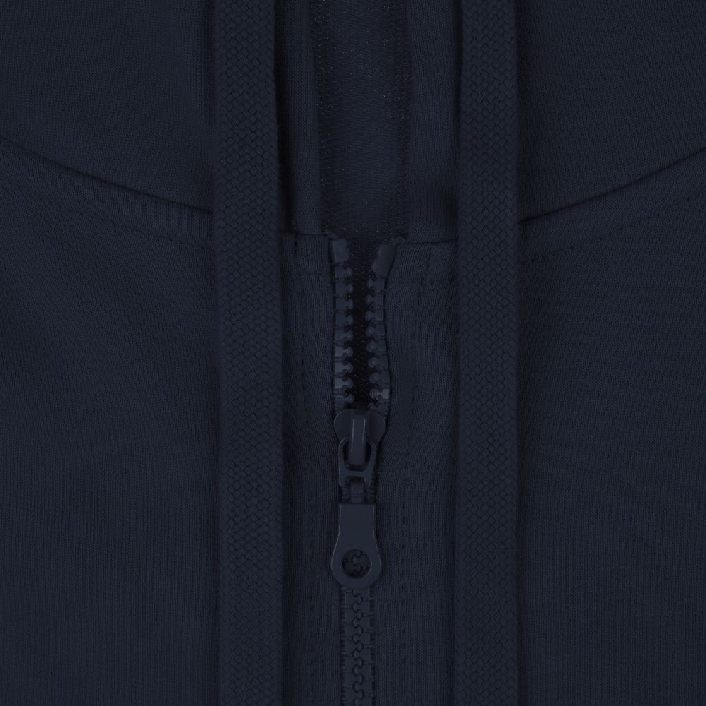 Толстовка на молнии с капюшоном Siverga 2.0, темно-синяя — изображение 5