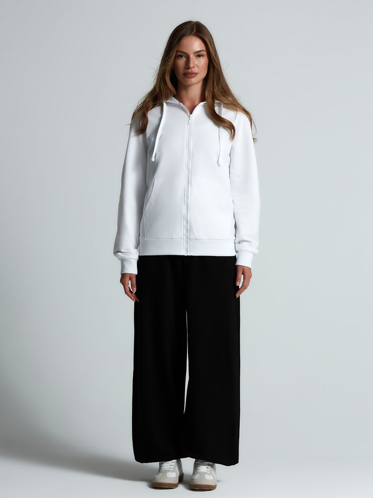 Толстовка на молнии с капюшоном Siverga 2.0, белая — изображение 17