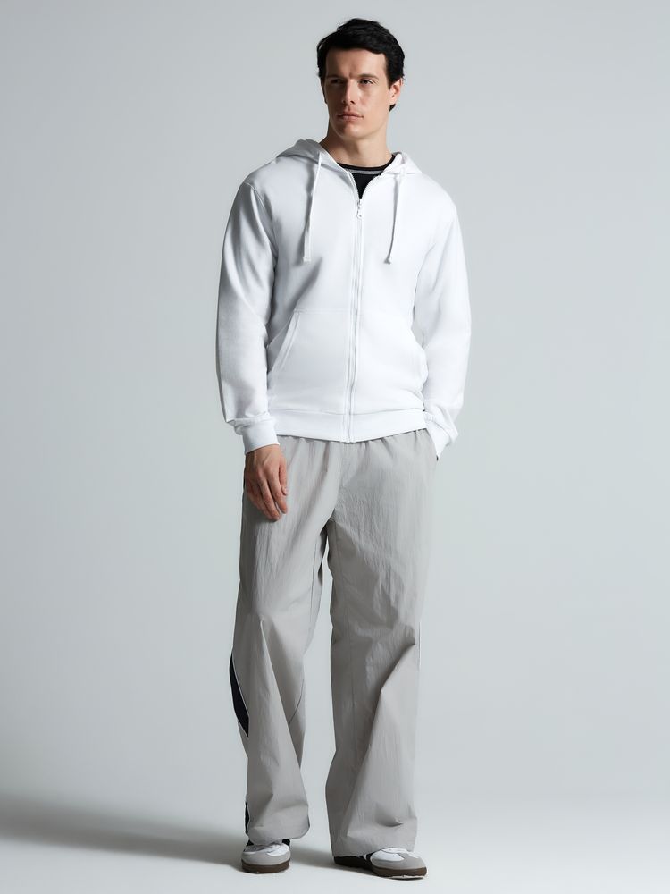 Толстовка на молнии с капюшоном Siverga 2.0, белая — изображение 11