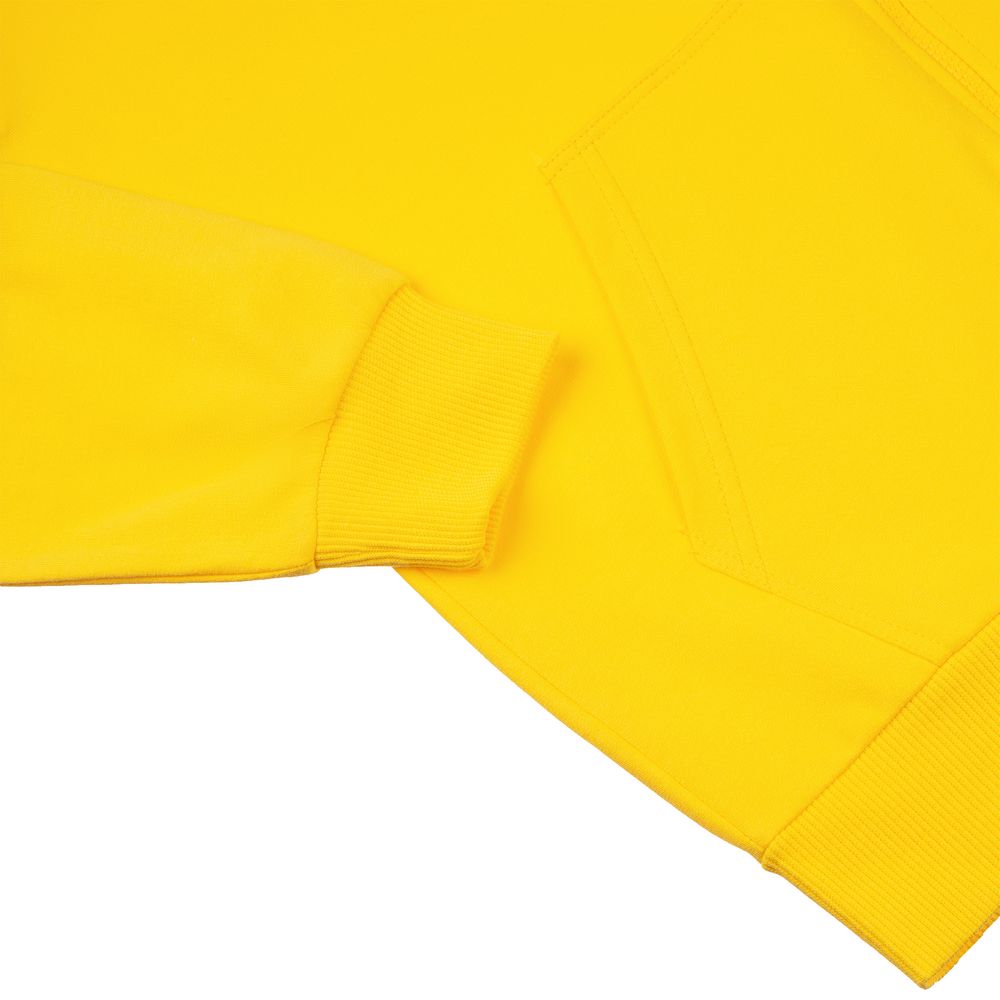 Толстовка на молнии с капюшоном Siverga 2.0, желтая — изображение 4