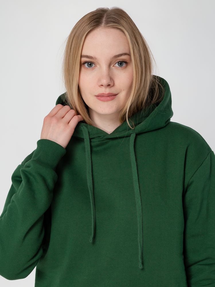 Худи Kirenga Heavy 2.0, темно-зеленое — изображение 15