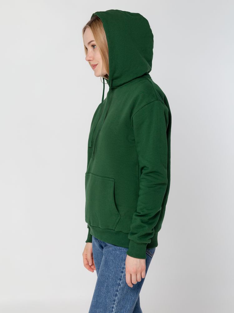 Худи Kirenga Heavy 2.0, темно-зеленое — изображение 14