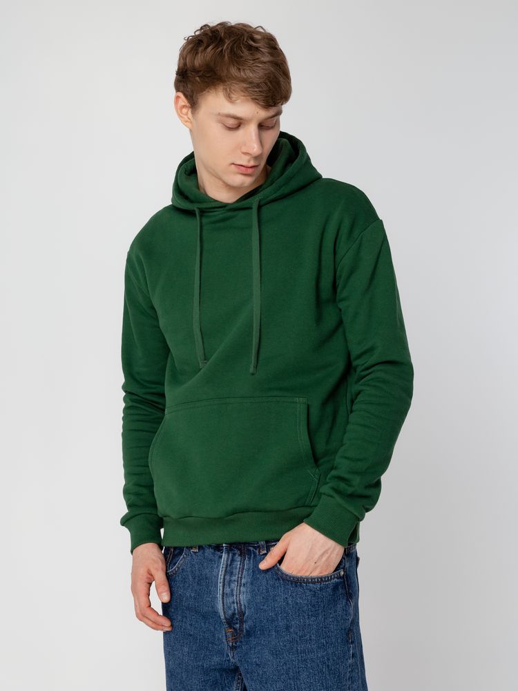 Худи Kirenga Heavy 2.0, темно-зеленое — изображение 8