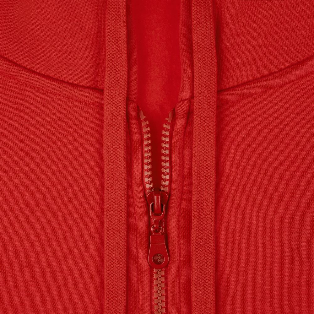 Толстовка на молнии с капюшоном Siverga Heavy 2.0, красная — изображение 5