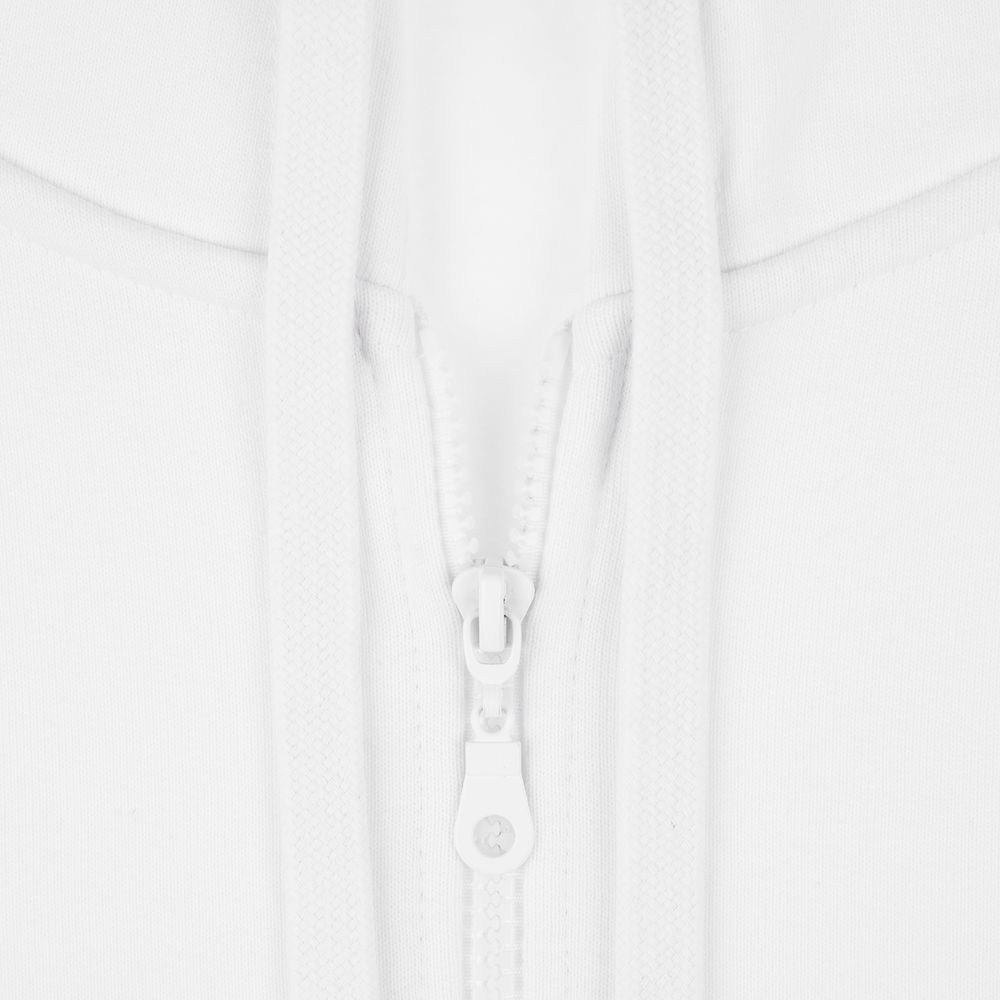 Толстовка на молнии с капюшоном Siverga Heavy 2.0, белая — изображение 5