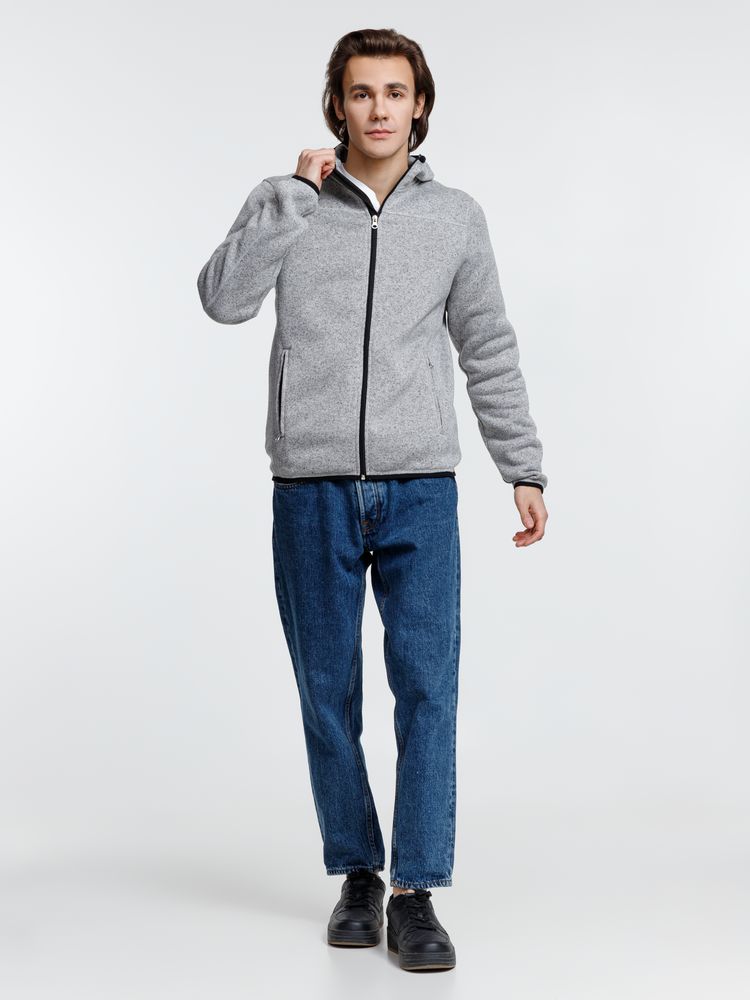 Куртка с капюшоном унисекс Gotland, серая — изображение 12