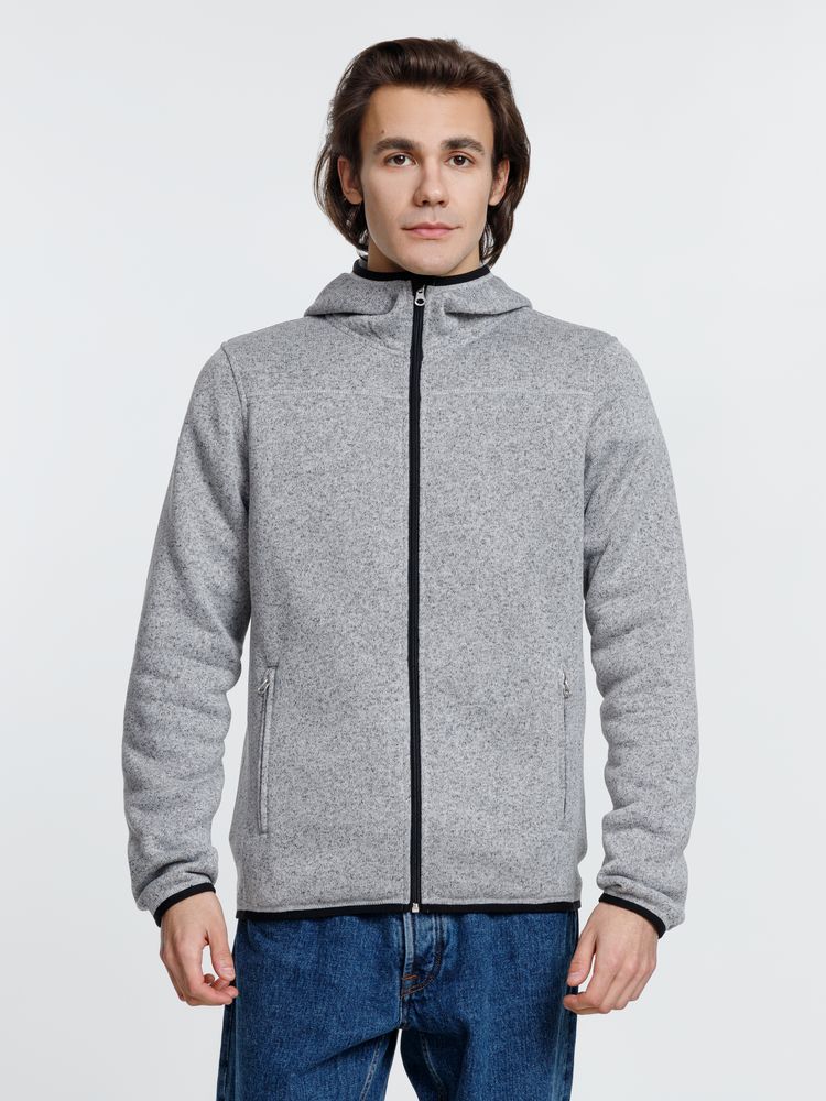 Куртка с капюшоном унисекс Gotland, серая — изображение 9