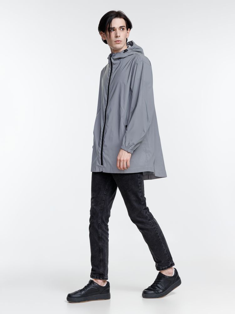 Парка Manifest из светоотражающей ткани, серая — изображение 14