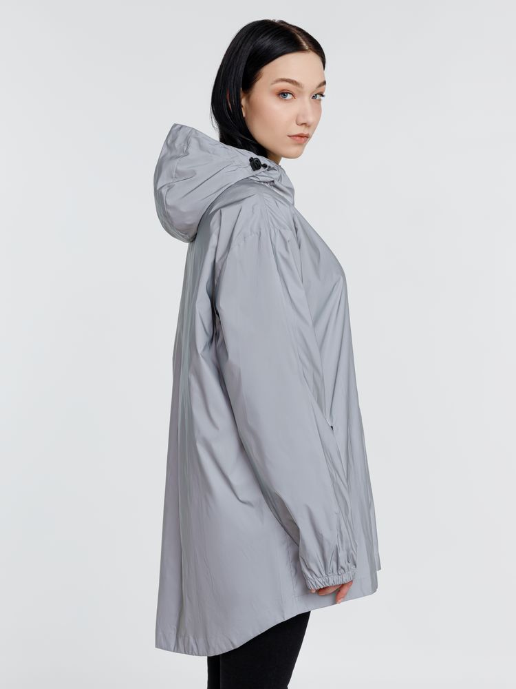 Парка Manifest из светоотражающей ткани, серая — изображение 17