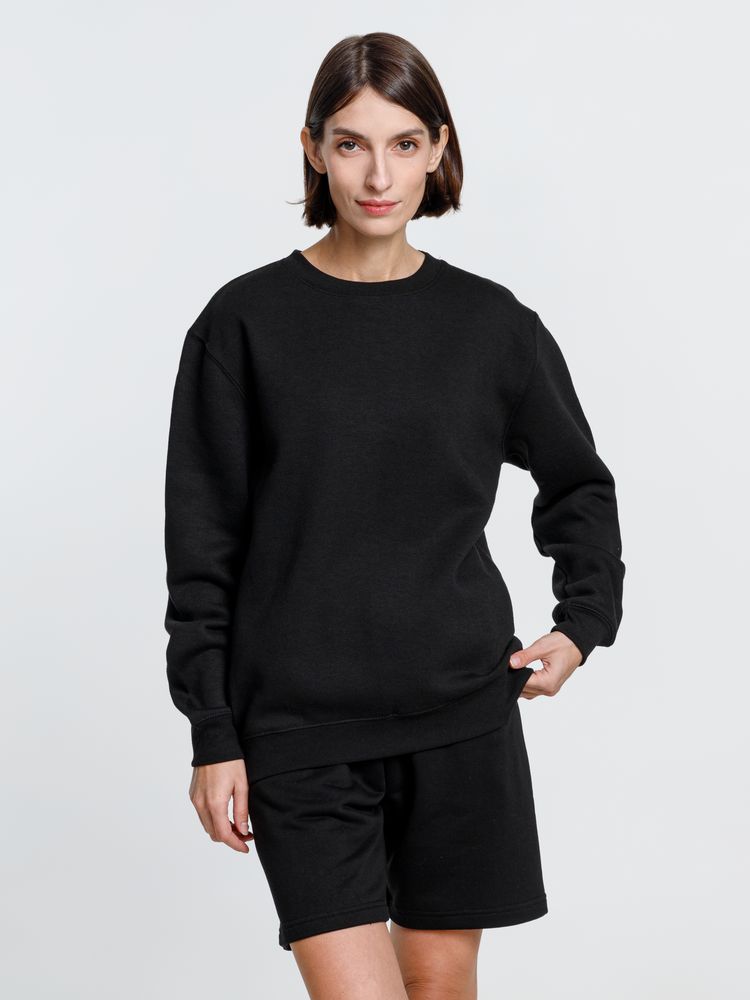 Свитшот унисекс Delta, черный — изображение 11