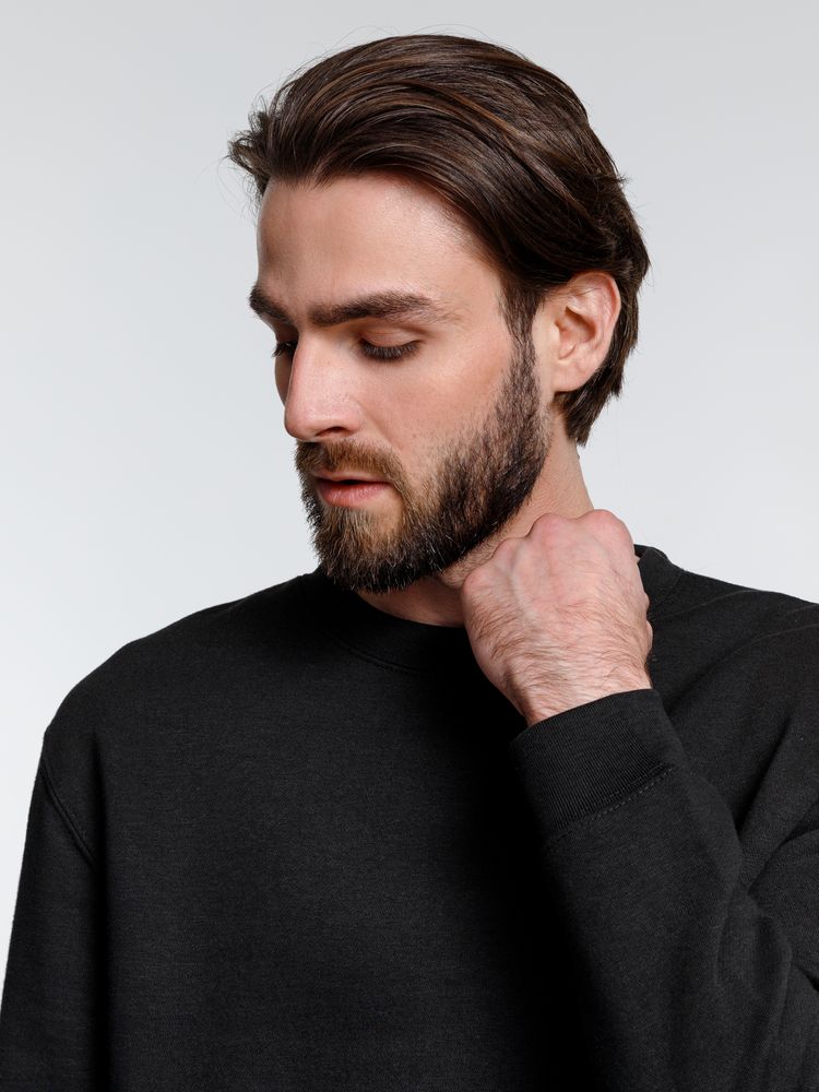 Свитшот унисекс Delta, черный — изображение 9