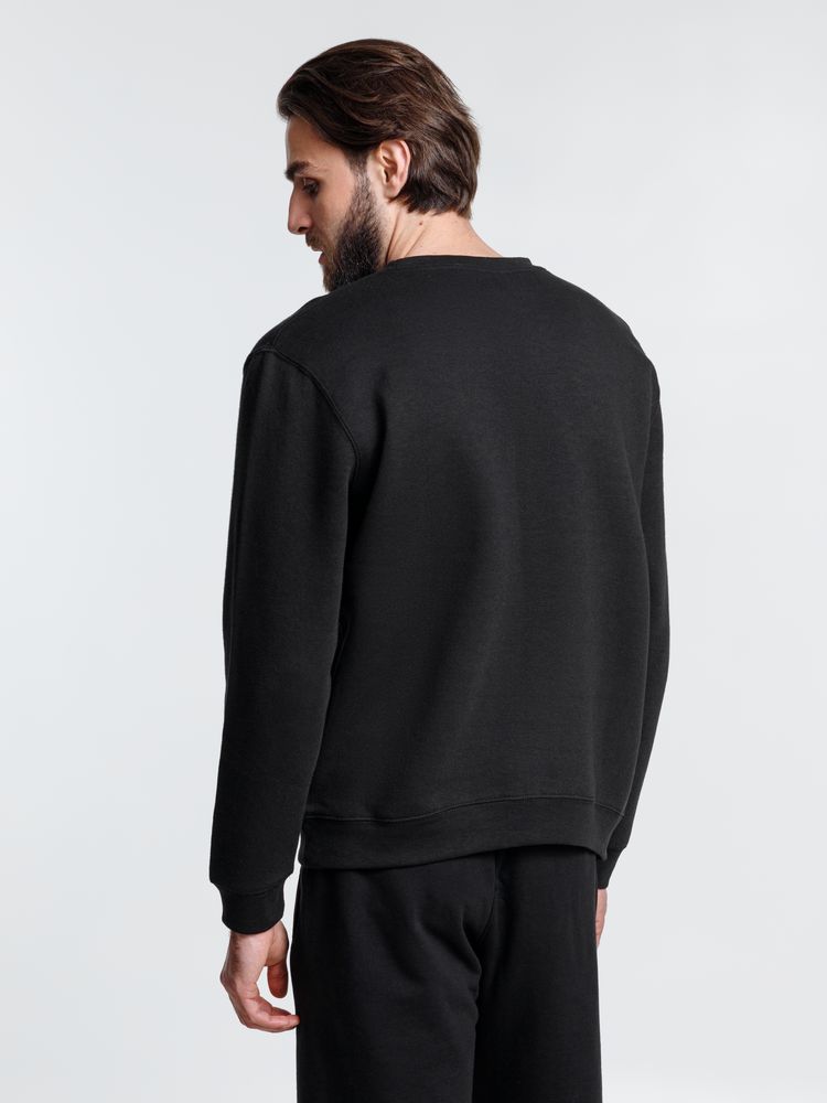 Свитшот унисекс Delta, черный — изображение 8