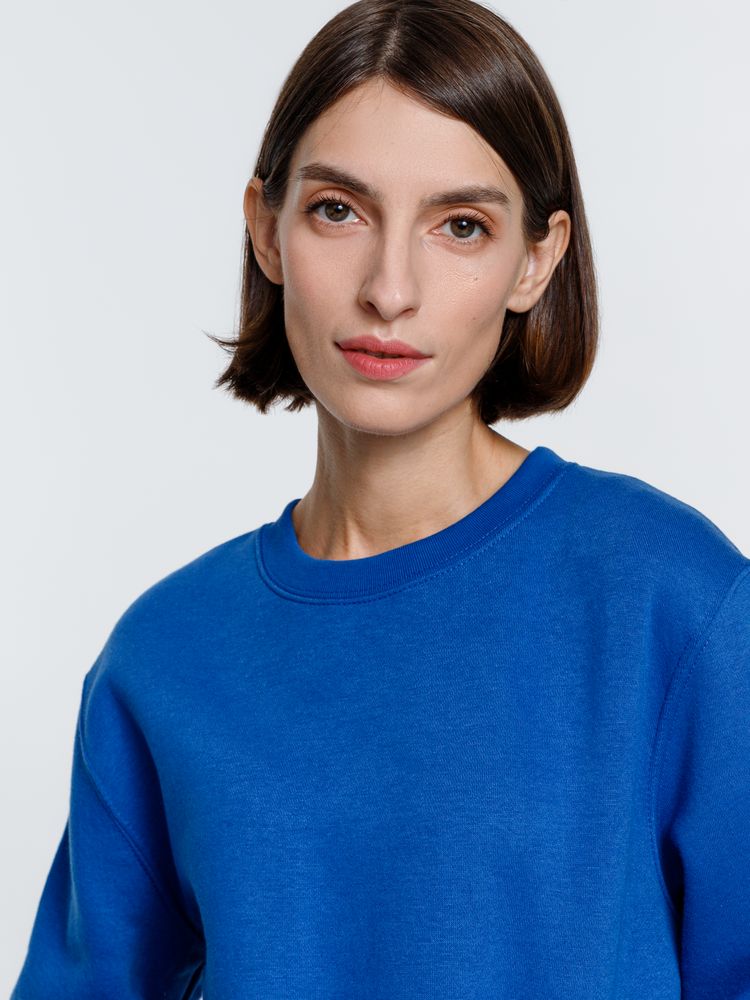 Свитшот унисекс Delta, ярко-синий — изображение 9