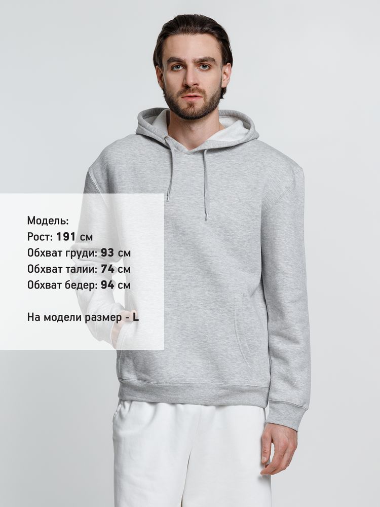 Худи унисекс Phoenix, серый меланж — изображение 11