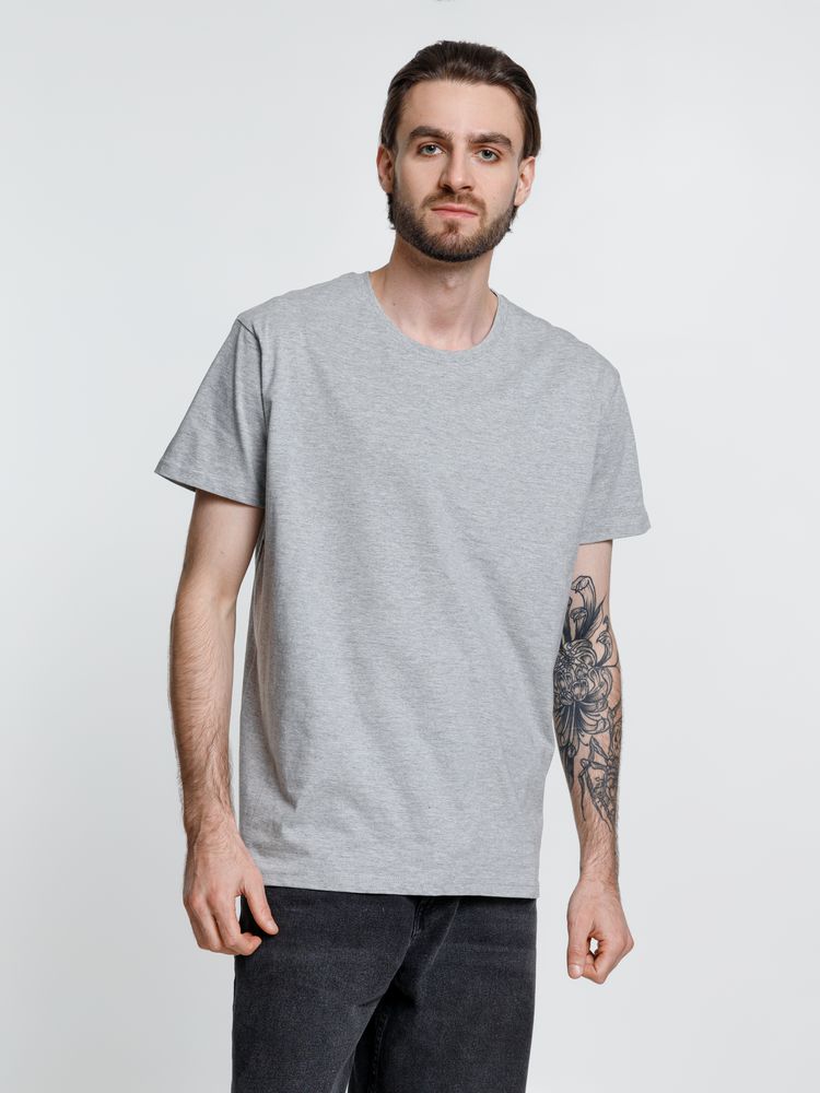 Футболка унисекс Ankara, серый меланж — изображение 6