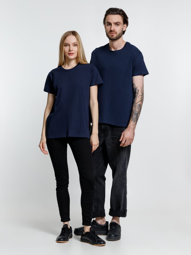 Футболка унисекс Ankara, темно-синяя — изображение 13