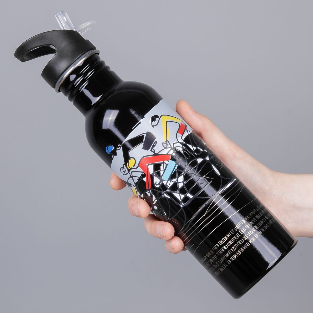 Спортивная бутылка Cycleway, черная — изображение 11