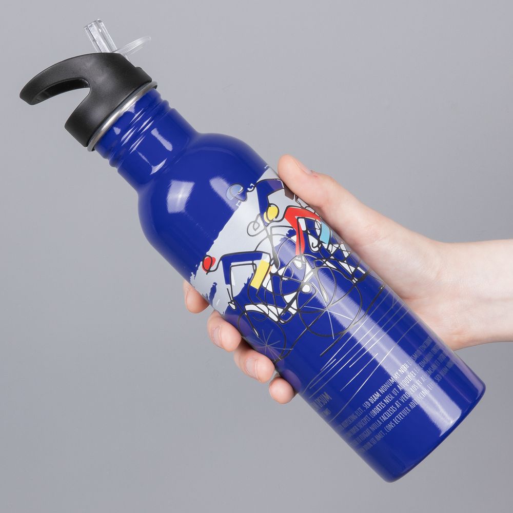 Спортивная бутылка Cycleway, синяя — изображение 11