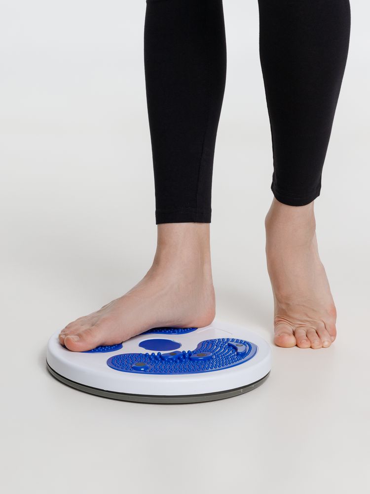 Диск здоровья вращающийся SpinTeam, белый с синим — изображение 5