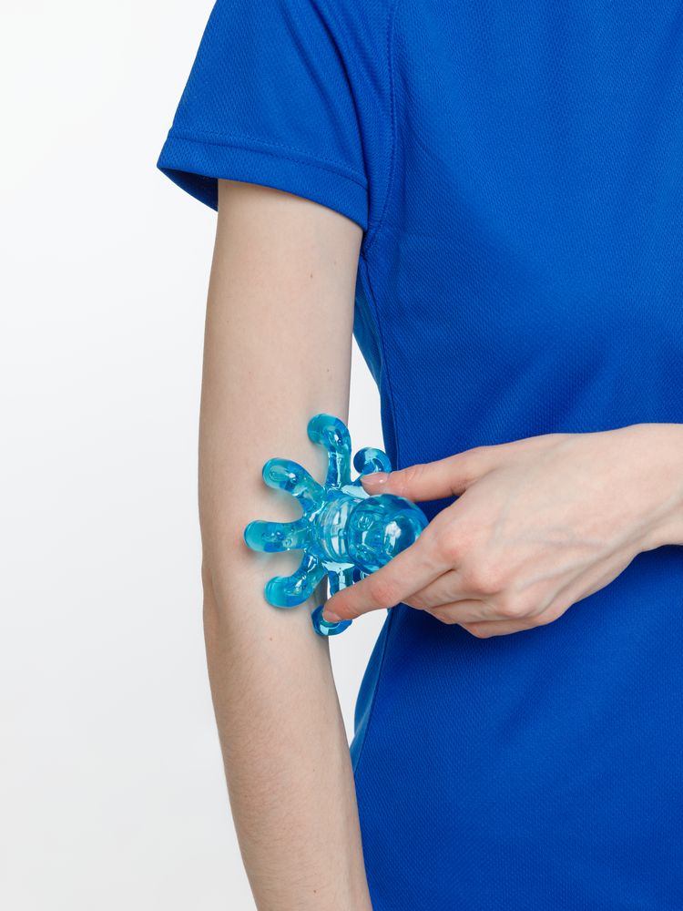 Мини-массажер Krake, синий — изображение 6