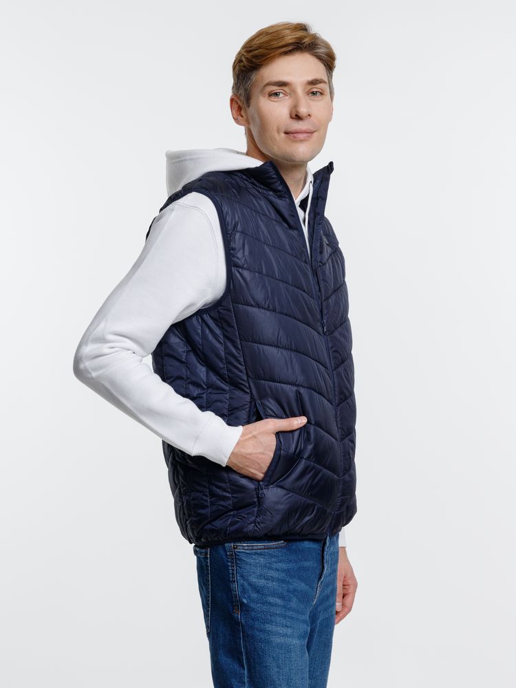 Жилет с подогревом Thermalli Valmorel, темно-синий — изображение 12