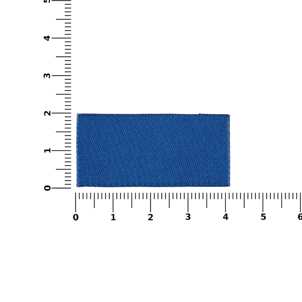 Лейбл тканевый Epsilon, XXS, синий — изображение 4