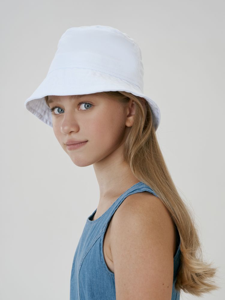 Панама детская Challenge Kids, белая — изображение 4