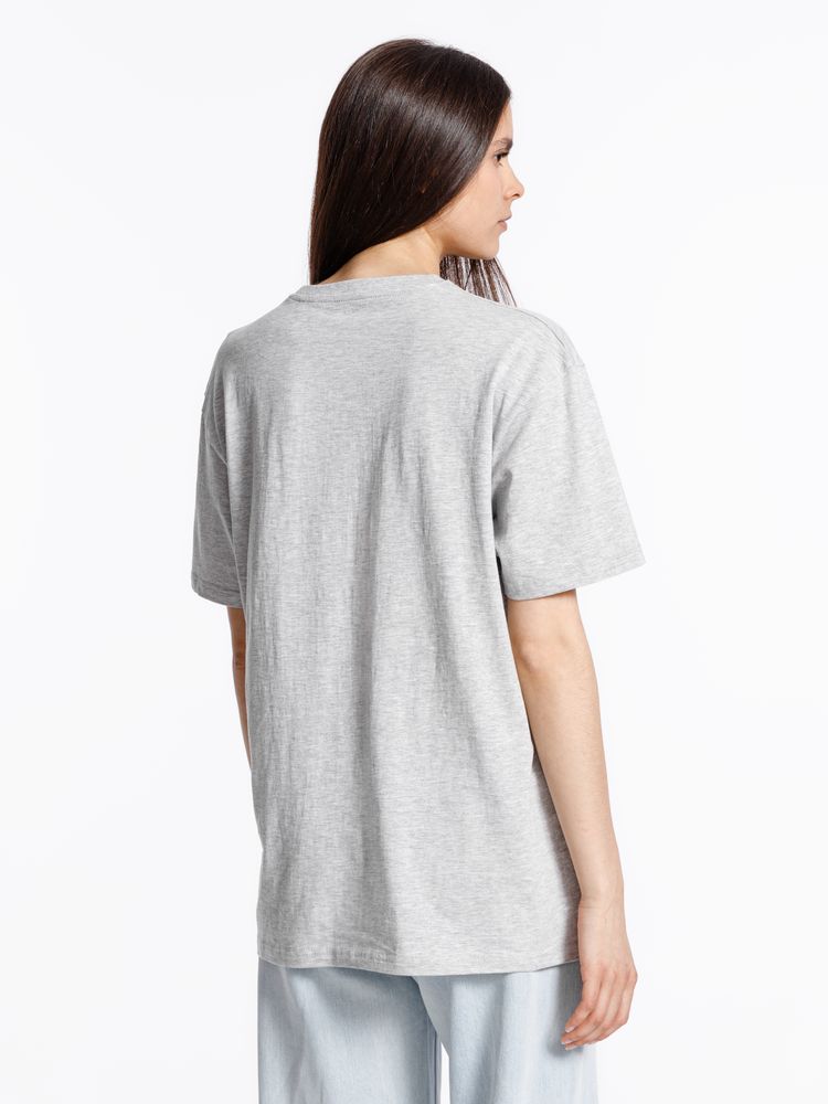 Футболка унисекс Streetwise, серый меланж — изображение 12