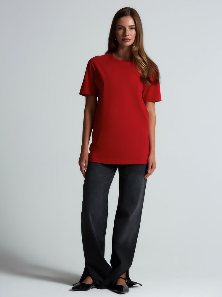 Футболка унисекс Streetwise, красная — изображение 7